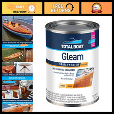 Marine Spar Varnish - Gloss Satin Polyurethane Finish for Wood, Boats, Furnitu