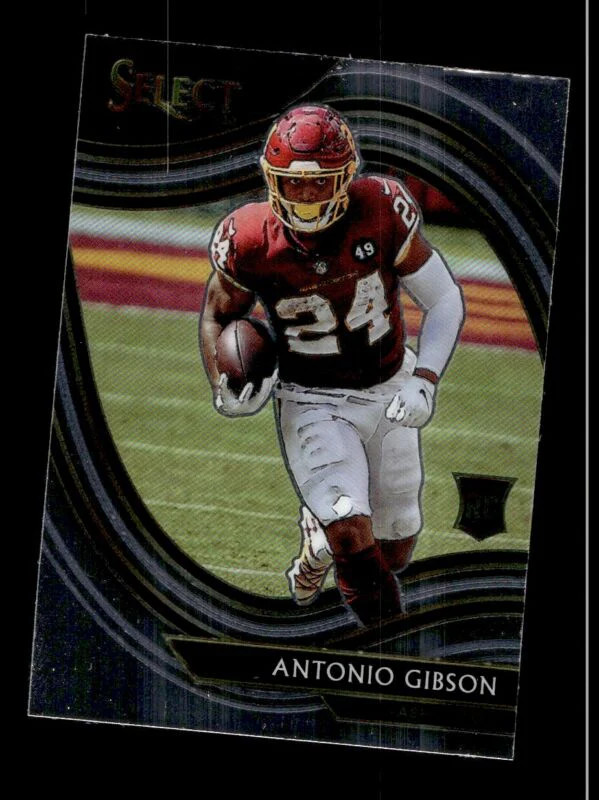 2020 PANINI SELECT ANTONIO GIBSON 372 MINT RC FOOTBALL WASHINGTON FOOTBALL TEAM