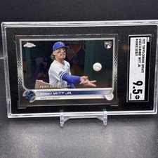 2022 Topps Chrome Update Bobby Witt Jr. #USC176 Rookie Debut SGC 9.5 Royals BW3