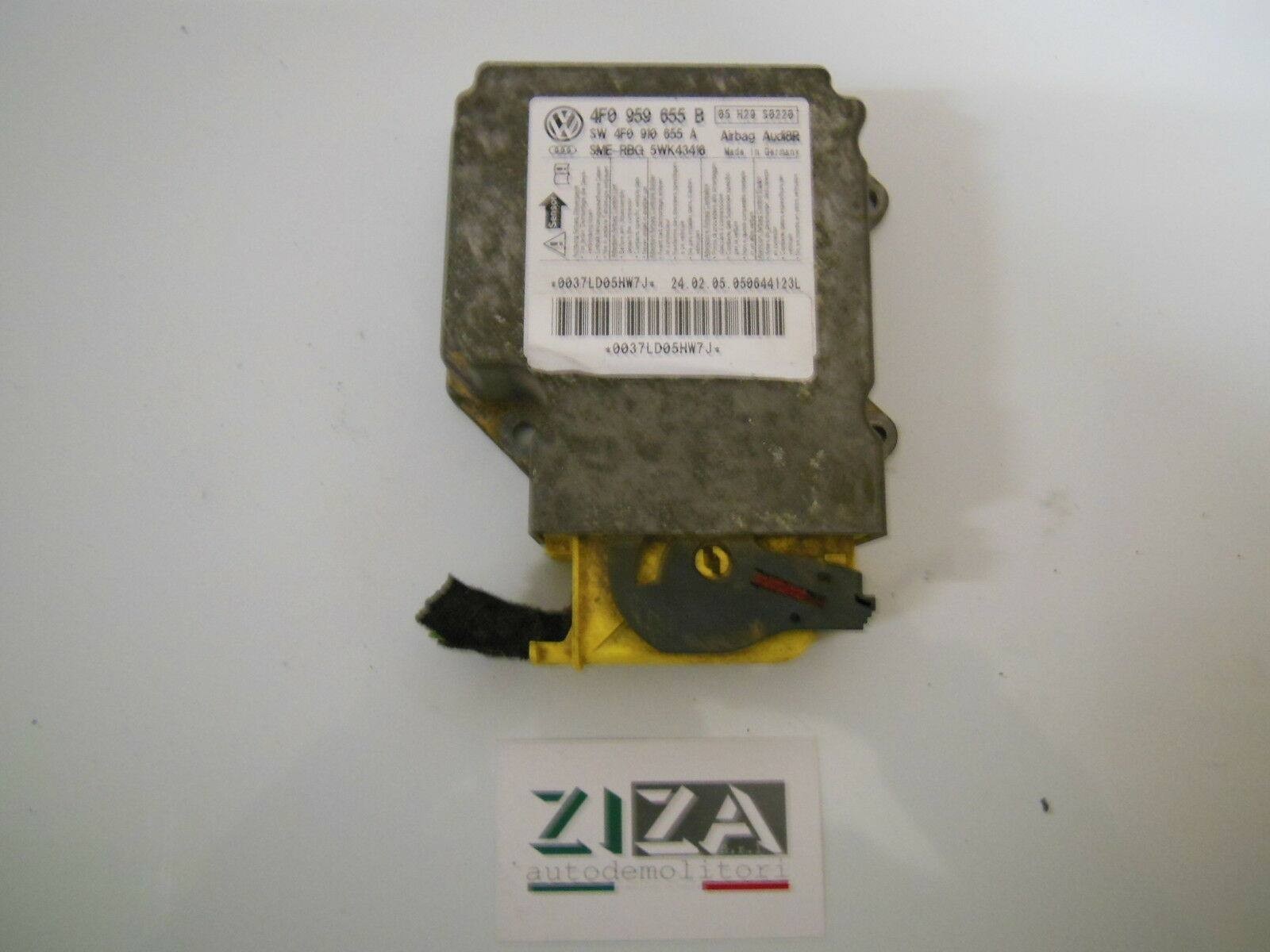 Centralina Dispositivi Audi A6 4F C6 2007 4F0959655B 4F0910655A Con Crash