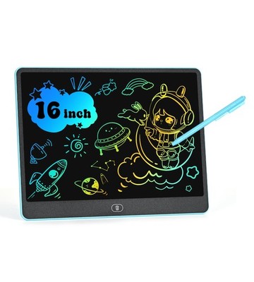 LCD Writing for , 16 Inch Colorful Doodle Board Drawing , Educational Learnin...