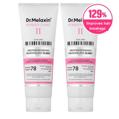 Dr. Melaxin Bondex Protein Bonding Remodeling Clinic Treatment, 8.4 oz 2 pieces