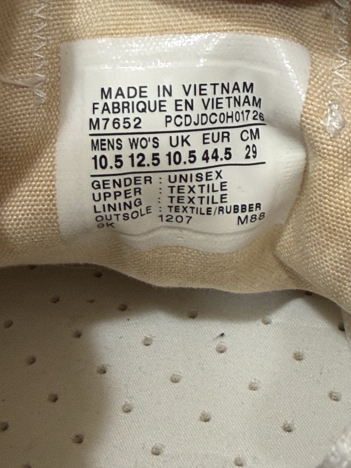 Size 10.5 - Converse Chuck Taylor All Star Low Optical White W- Good Condition thumbnail 6