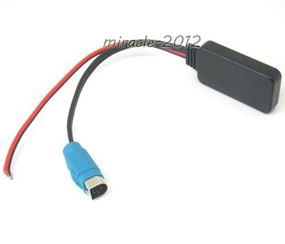 Bluetooth Adapter Aux Audio Cable for Alpine KCE-236B CDE 9872 CDA Ornate