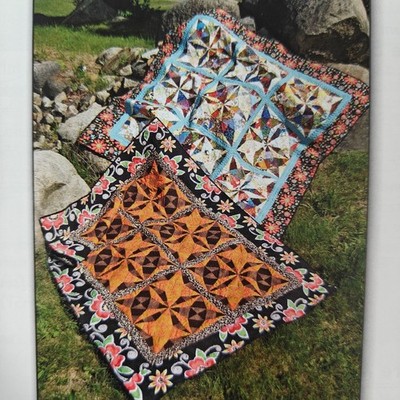 ScrapTherapy ST-227 Quilt Pattern Without a Paddle Joan Ford 50x67 67x67