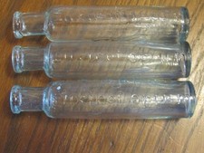 Late 1800&rsquo;s Dr Mc Munn&rsquo;s Elixir of Opium Medicine Bottle Dr. McMunn Lot of 3