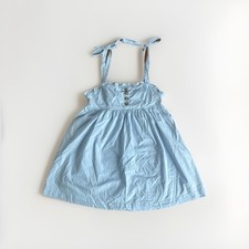 Urban Outfitters Baby Blue Babydoll Dress, Size Medium,  Fairy Y2K Ruffled Bows
