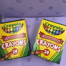 2 Pack Of Crayola Crayons 24 ct. back to School Supply