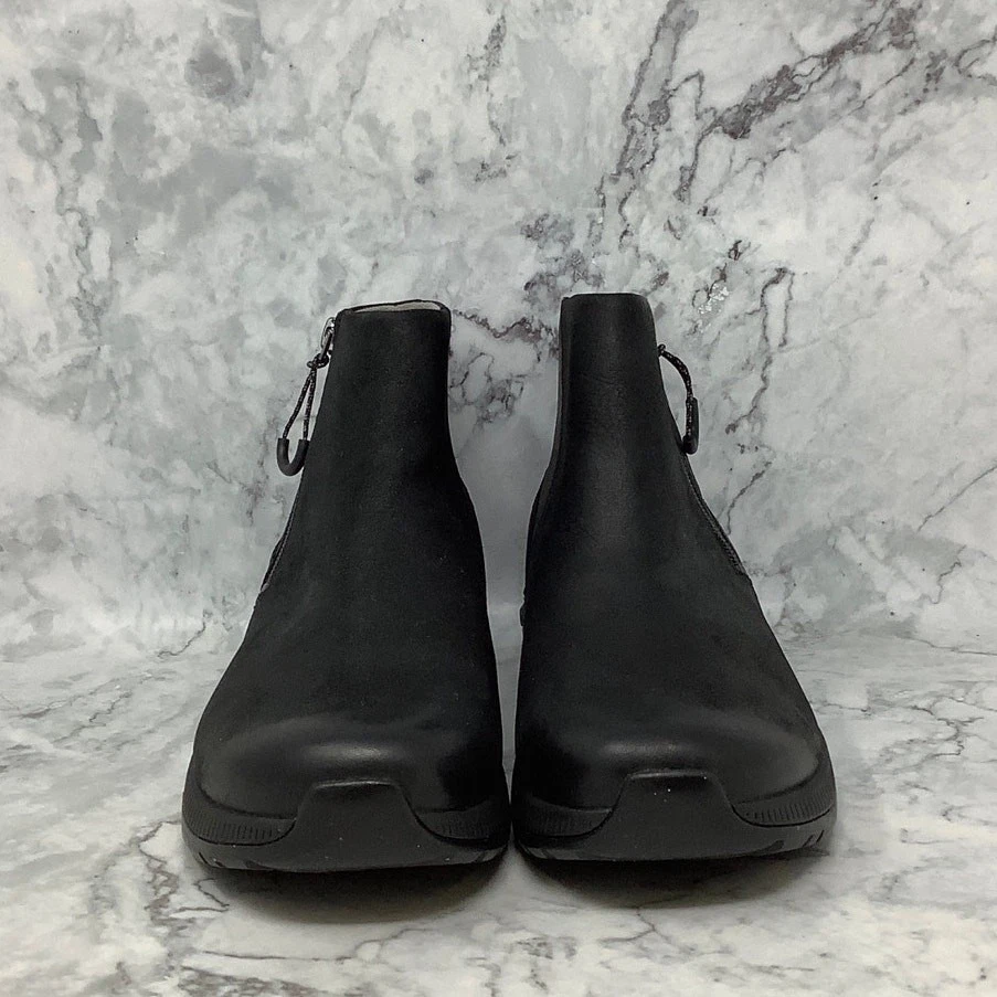 Botas al tobillo Dansko para mujer 8,5 39 de cuero negro Margo impermeables bruñidas P39-9 Foto 2 de 4