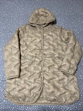 Women's Beloved Woman UK 12 Cream Light Brown Puffy Lightweight Jacket