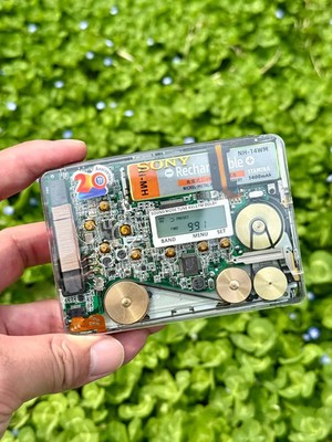 Sony Walkman WM-GX677 - Cassette Player Customized Fully Transparent Version