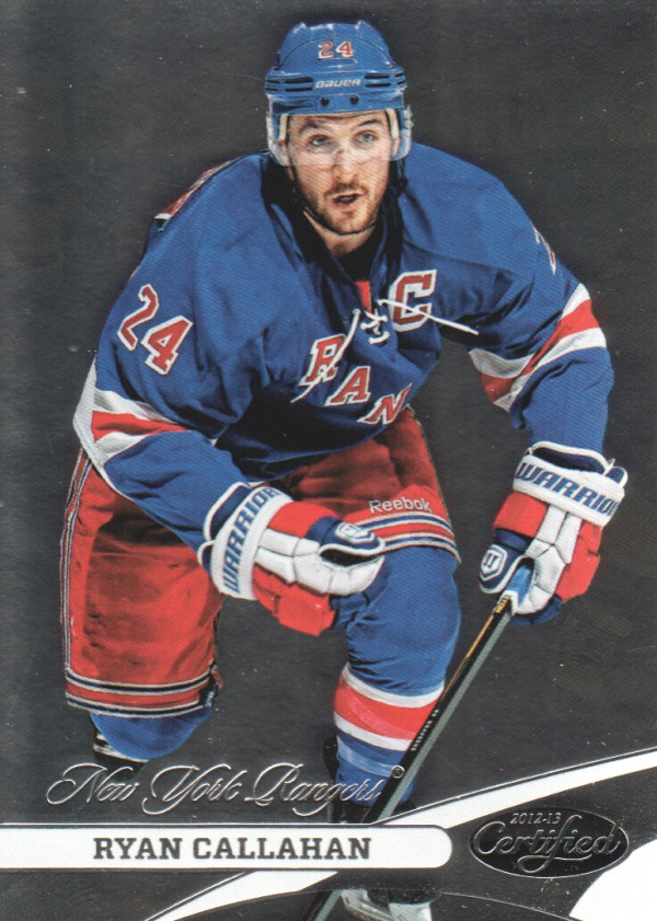 2012-13 Certified #24 Ryan Callahan - HKY