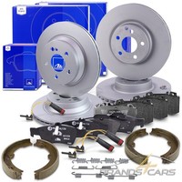 ATE Bremsscheiben +BelÄGe +Wk +Handbremse FÜR Mercedes CLS C219 E-KLASSE W211