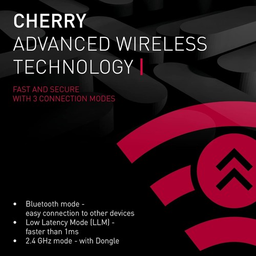 CHERRY MX-LP 2.1 Compact Wireless, small cordless gaming keyboard with 68 keys, - Picture 6 of 8