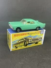 Matchbox Lesney #31 Custom Superfast Lincoln Superfast Wheels With Repro Box.