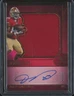 2025 Panini Silhouette VERNON DAVIS Jumbo Relic Auto Bronze /99 49ers JA120