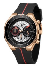 Mens Mann Egerton Limited Edition Vintage Skeleton Racin Style Chronograph Watch