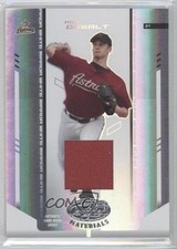 2004 Leaf Certified Materials White Mirror Fabric 37/100 Roy Oswalt #166 0q4