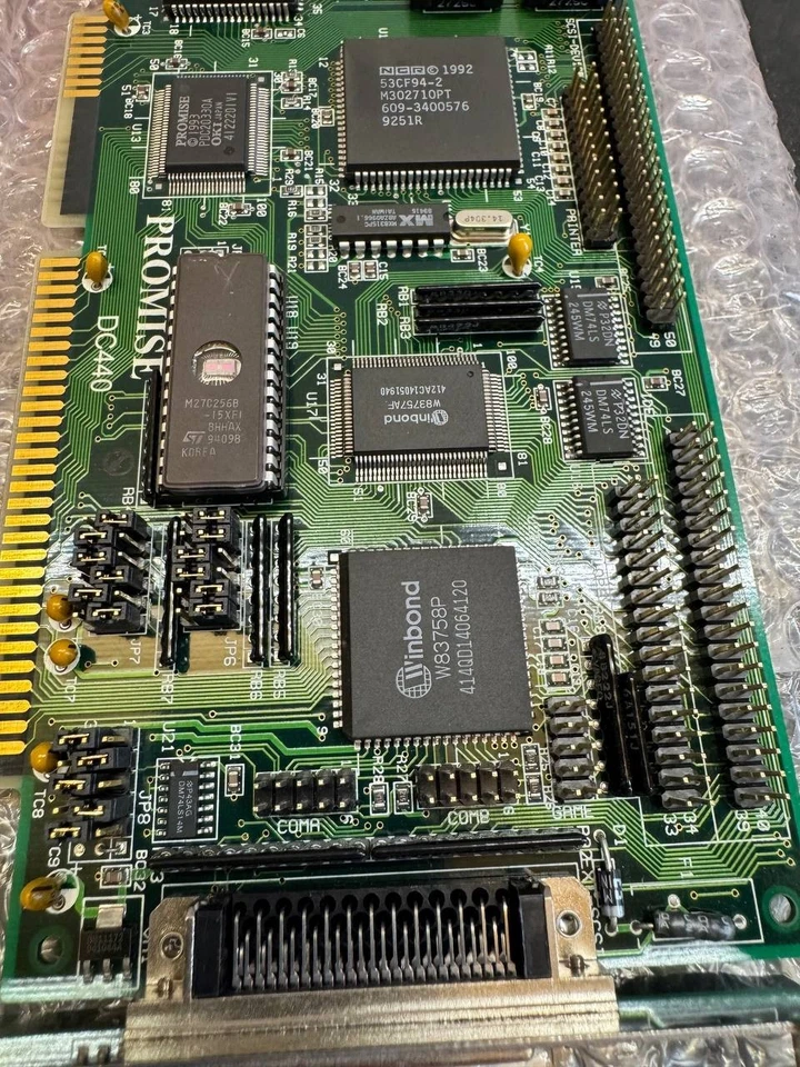 Vintage Promise DC440 Rev. E ISA RAID/SCSI Controller Card – Untested - Image 3 of 4