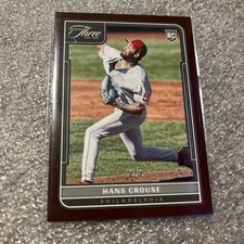 2022 Hans Crouse Panini Three And Two Bases Loaded 3/3 RC