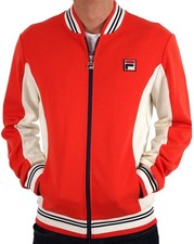 Fila Vintage Settanta Track Top Red