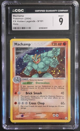 Machamp graded CGC 9 for sale on eBay