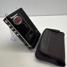 Panasonic RQ-JA158 Cassette Walkman. Super RARE VINTAGE tested Working With Case