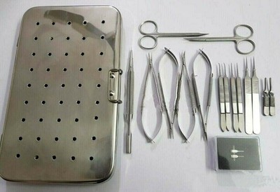 Micro Hand surgery instruments set Micro surgery Surgical instruments Quality CE