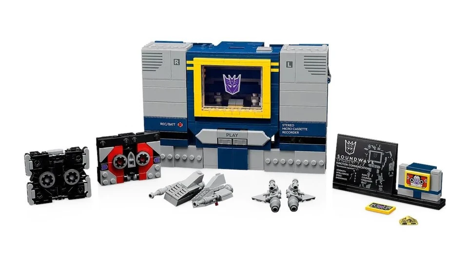 ICÔNES LEGO 10358 - TRANSFORMERS: SOUNDWAVE - Photo 2/4