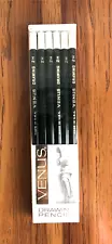 12 NOS Vintage Venus 3800 2H Drafting Drawing Pencils