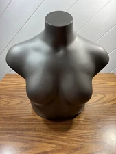 Greneker Women's Torso Mannequin JESSICA W/Stand Sealed New In Box Gray