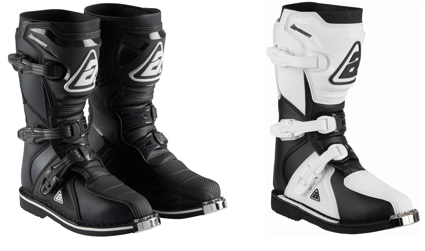 Botte moto cross enfant ANSWER AR1 avec boucles réglables