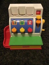 Vintage 1994 Fisher Price Cash Register  72044 L6485 WORKS 