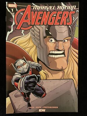 IDW COMICS MARVEL ACTION AVENGERS VOL 2 #1 MARCH 2020 1ST PRINT NM
