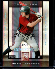 Jake Jefferies 2008 Donruss Elite Turn of the Century Rookie SP Auto /100 Mint+