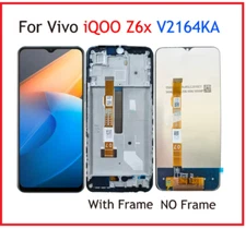 LCD Display Touch Screen Digitizer Assembly For Vivo iQOO Z6x V2164KA Replacemen