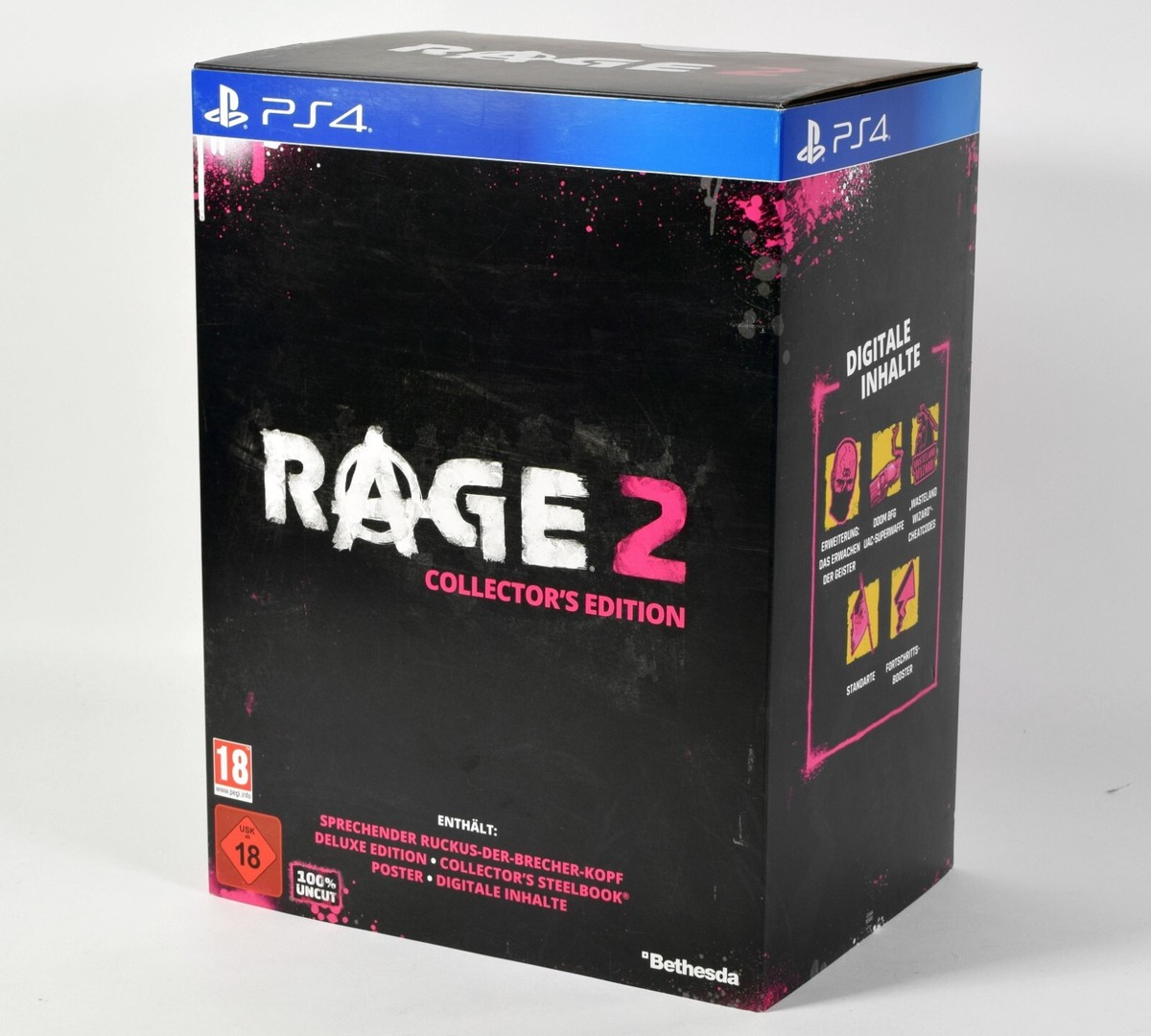 Sony Playstation 4 PS4,Rage 2 Collector's Edition,Uncut