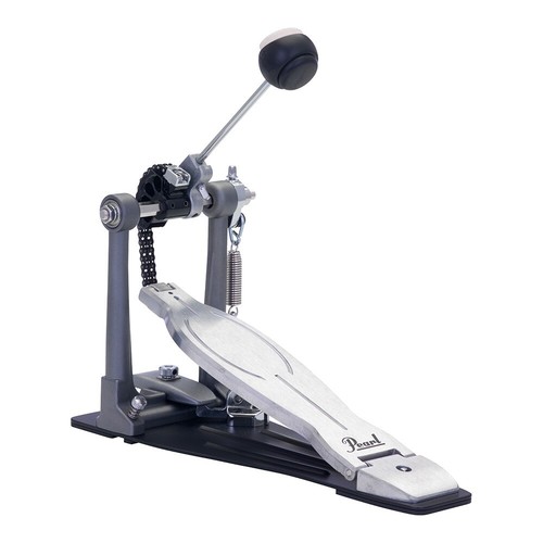 PEARL / P-1030 Pearl Single Kick Pedal Eliminator Solo Black Bass Drum Pedal - Picture 2 of 9