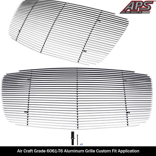 Fits 2015-2023 Chrysler 300C/15-21 300S Upper Aluminum Chrome Billet Grille - Picture 2 of 4