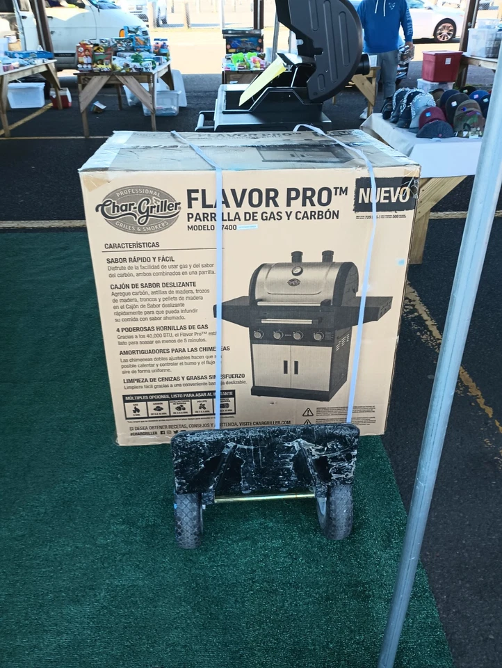 Parrilla Char sabor pro modelo 7400 Foto 3 de 3