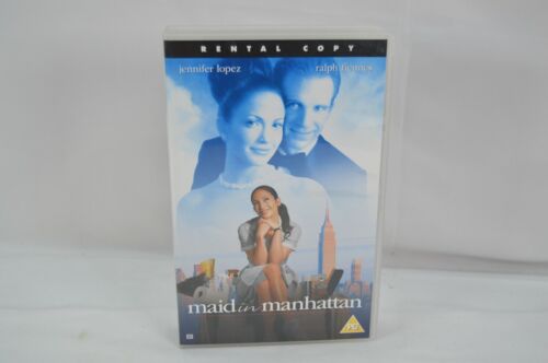 Maid in Manhattan Big Box Ex Rental VHS Video - VGC - Foto 1 di 4