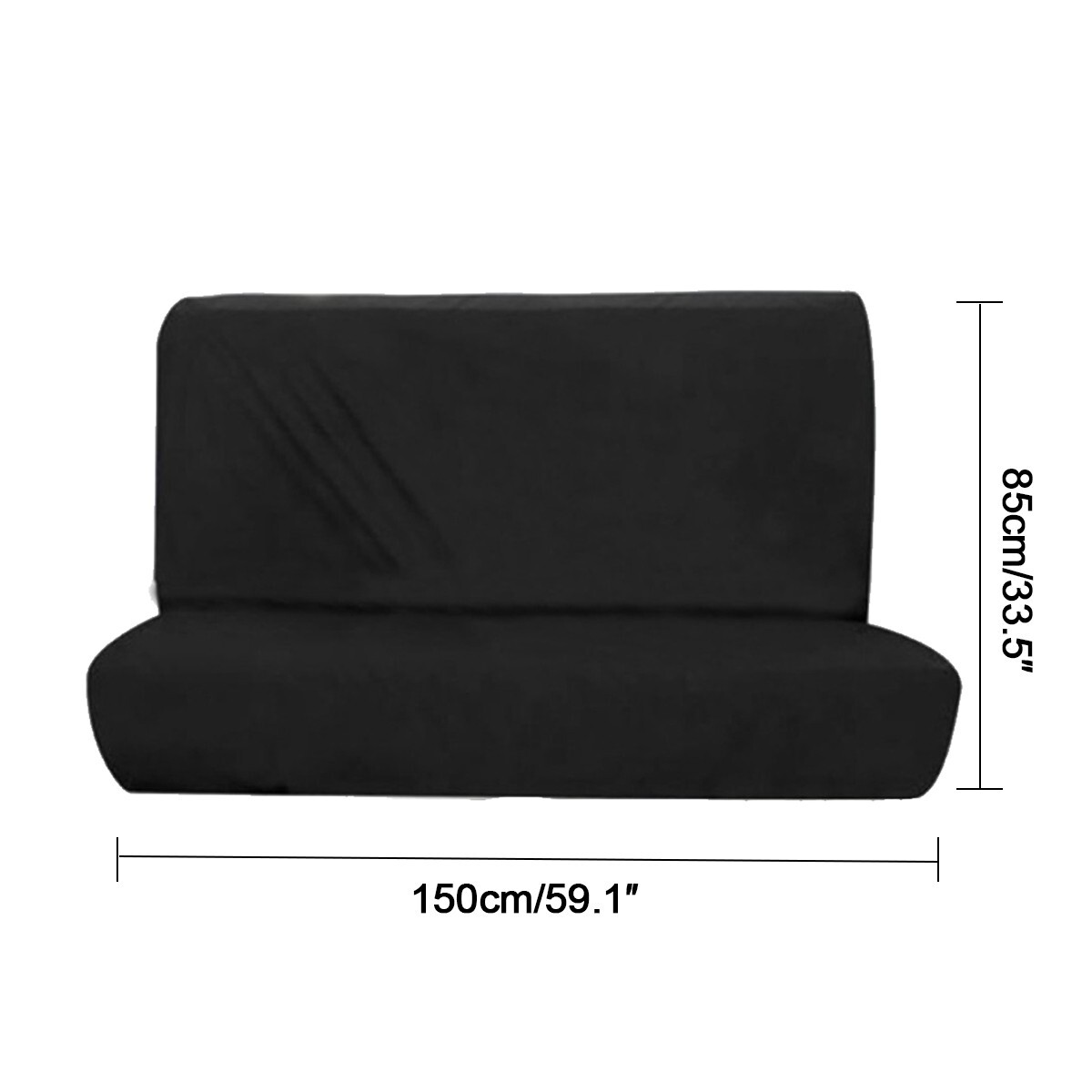 Car Back Seat Cover Universal Auto Rear Bench Protector Pet Dog Seat