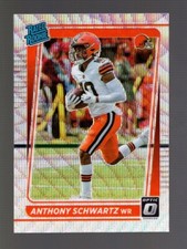 2021 OPTIC PREMIUM BOX SET WAVE PRIZM #231 ANTHONY SCHWARTZ RC /299 W/LINE QTY