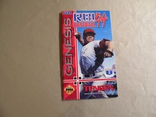 R.B.I. Baseball 94' Game Manual / Sega Genesis / Free Domestic Shipping