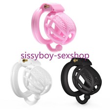 New Plastic Male Chastity Device Resin Cage for Men Short/Standard Locking Belt