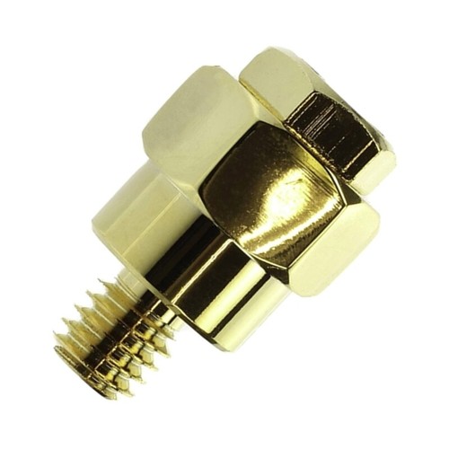2Pcs Battery Terminal Adapters Solid Brass Durable Side Post Charging Bolt - Picture 4 of 7