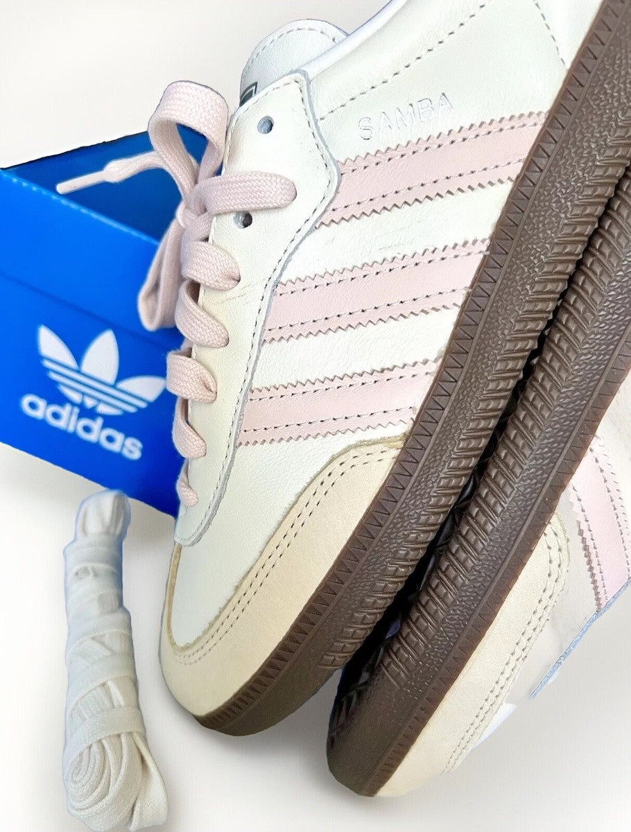 Size 8.5 - adidas Samba OG Cloud White Wonder Quartz W for