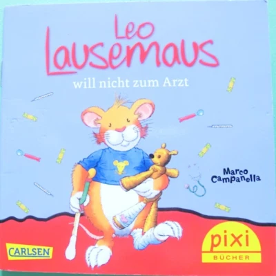 Pixi 1989-Leo Lausemaus will nicht zum Arzt-2./2014-Bücher Serie 219 -Sammlung - Bild 1 von 2
