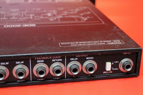 USED Roland SDE-2000 SDE 2000 Digital Delay Rack Effect Vintage U542 190607 - Picture 12 of 12