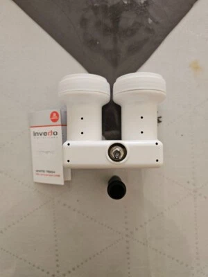 LNB universel monobloc INVERTO HDTV DVB-S2 Compliant Low Noise figure 0,2dB - Photo 1/4